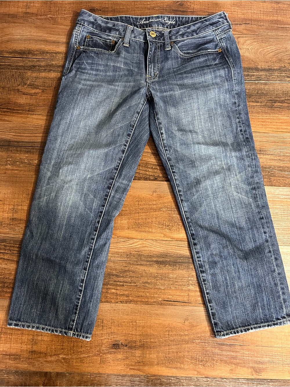 American Eagle Outfitters Boy Fit Jeans size 8